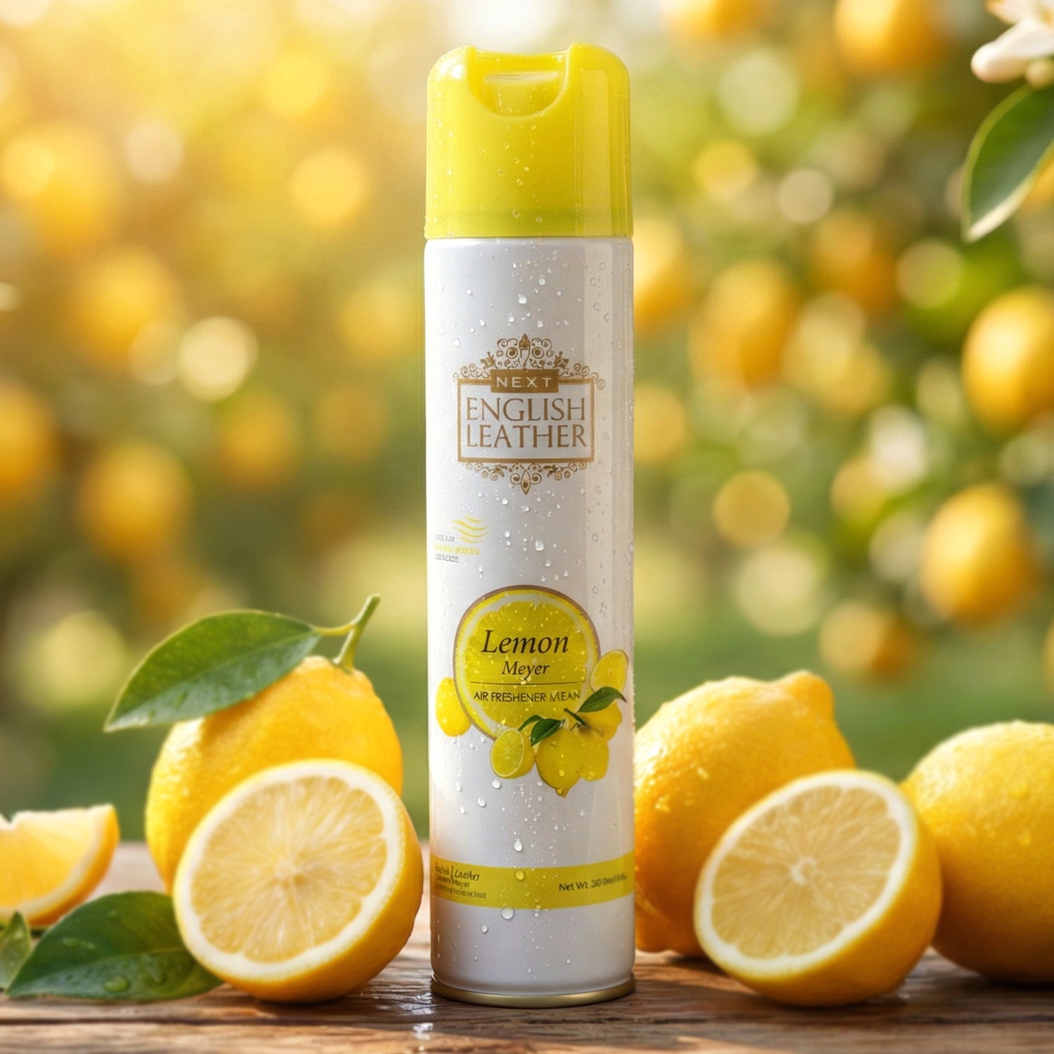 Next Premium English Leather Lemon Air Freshener Spray 220 Ml