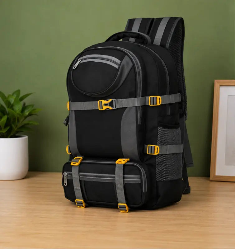 Water-Resistant Hiking & Trekking Backpack – Large Capacity Travel Rucksack with Laptop Compartment for Men & Women