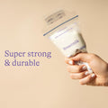Breastmilk Storage Bags Double Zipper Seal (1 Pc)