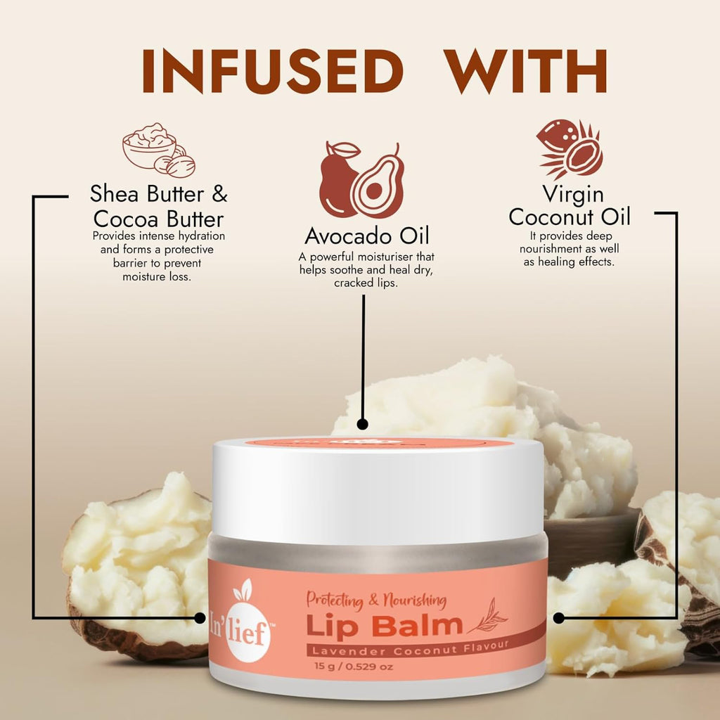 Inlief Moisturizing  Nourishing Lip Balm (1 Pc  15 Gm)