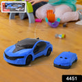 Remote Control Fast Modern Racing Car 3d Light With Go Forward And Backward - 4451