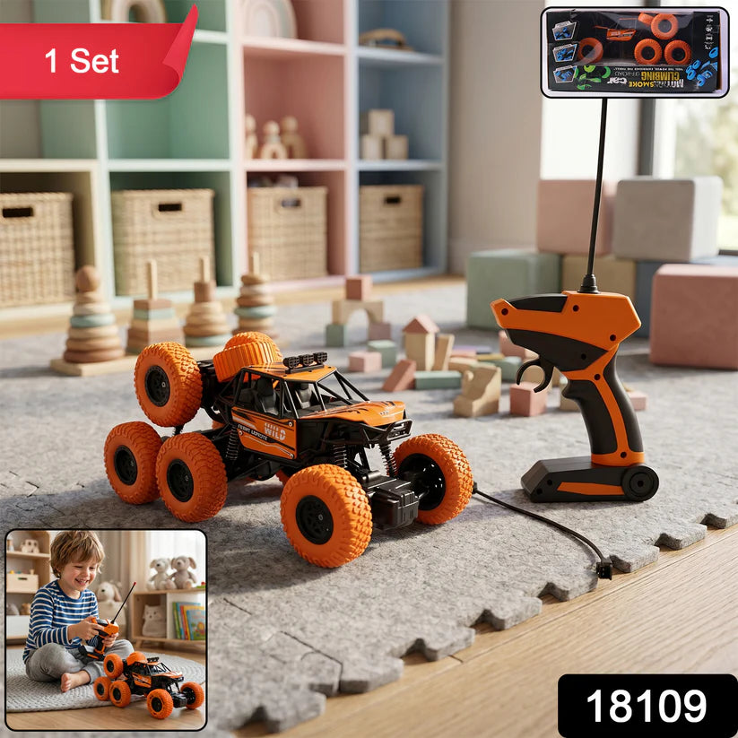 Rock Climber Car 8 Wheels Climbing Car (1 Pc  Remote Battery Not Included)