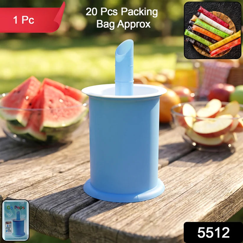 Homemade Popsicle Maker Manual Ice Cream Machine With Approx 20 Pcs Packing Bag Popsicle Mold Convenient Maker Manual Ice Cream Machine For Kids Adults Diy Reusable