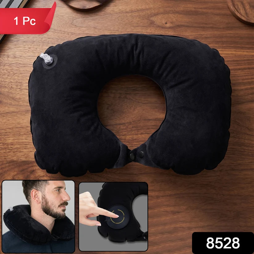 Soft Neck Pillow For Car Home Airplane Travel Travel Neck Pillow For Sleeping  Travel Essentials For Neck Restmultipurpose Comfortable Head Rest Neck Holder Pillow (1 Pc)