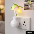 Led Dream Night Light Auto Onoff Sensor Mushroom Lamp (Multicolor)