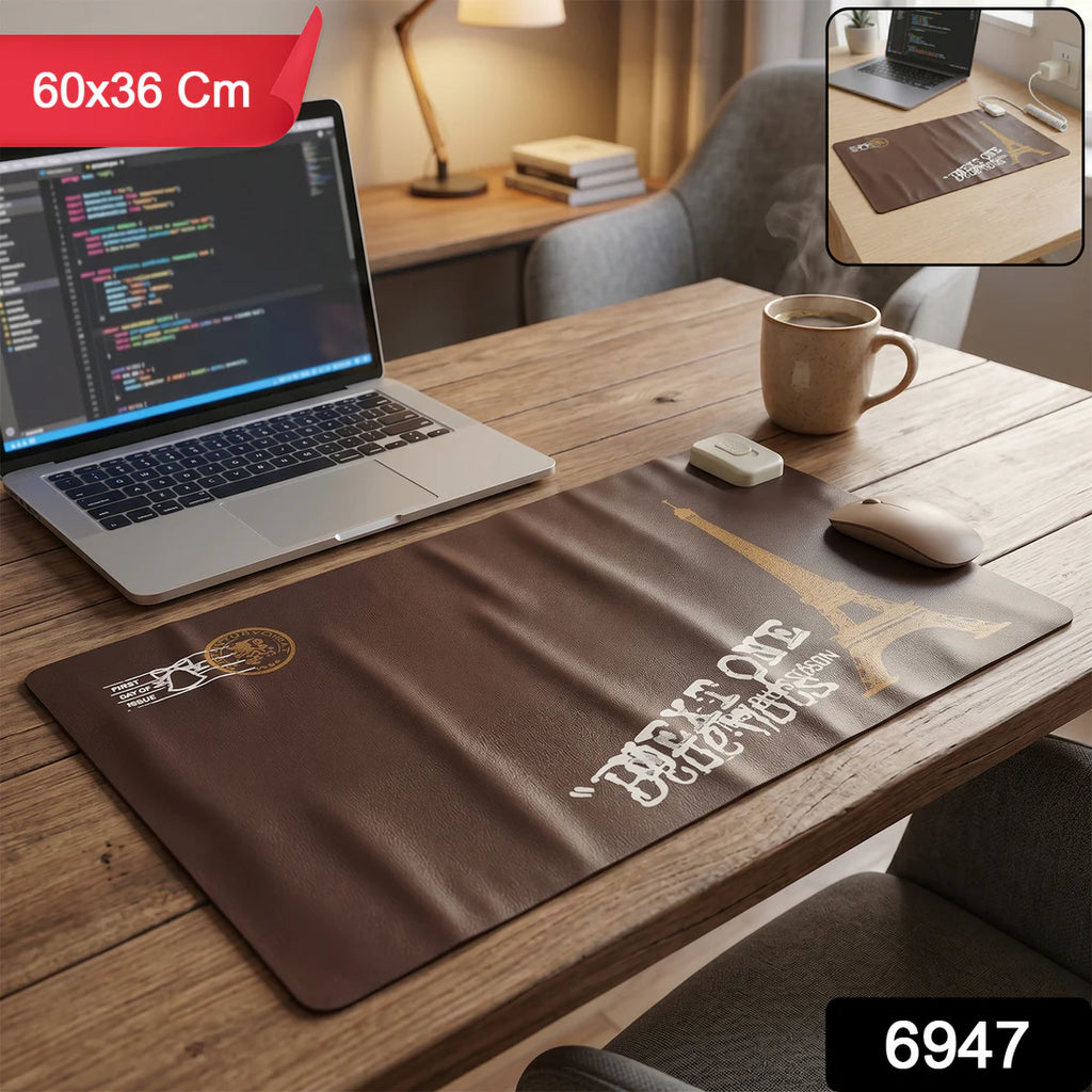 Electric Heat Mouse Pad Table Mat Heating Mouse Pad Keep Warm Hand For Office Computer Desk Keyboard Winter - 6947