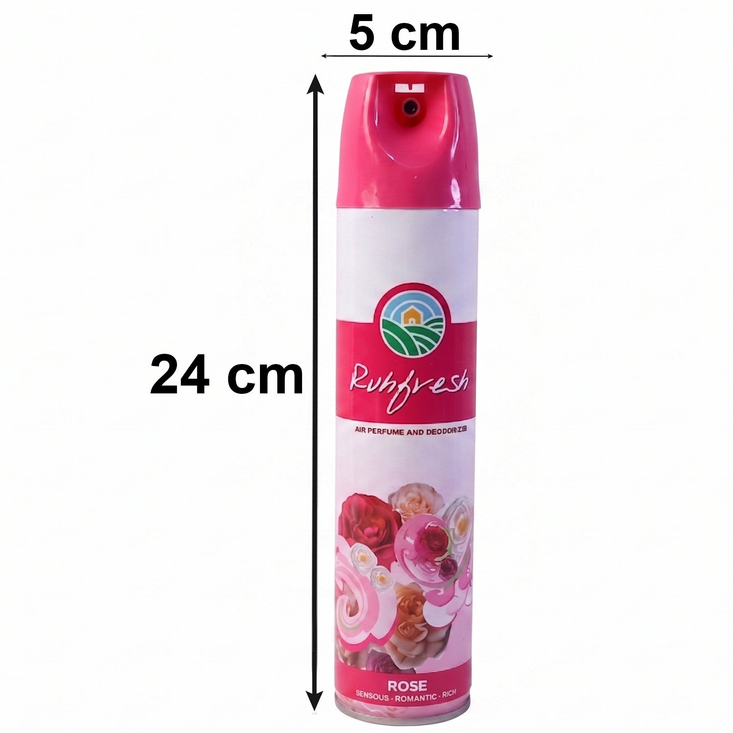 Rose Air Freshener Spray (1 Pc 220 Ml)