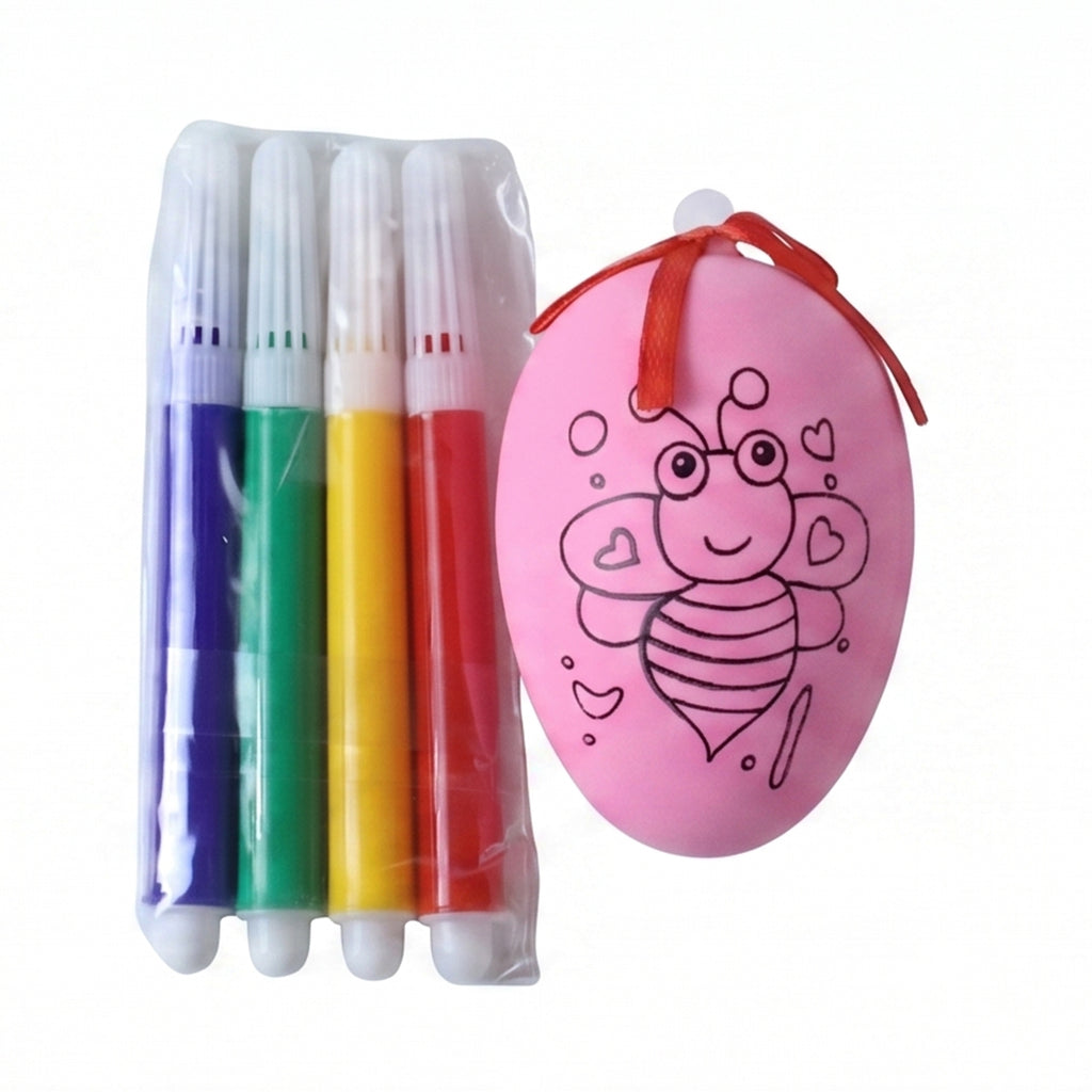 Creative Diy Paint Egg And Color Pens (1  Set)
