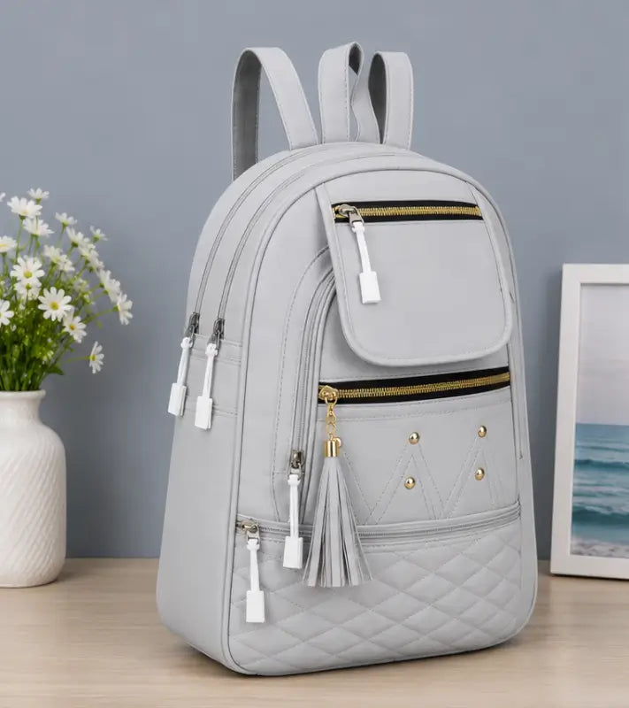 Women's PU Leather Handbag – Stylish Multi-Compartment Shoulder Tote Bag for Office, Travel & Daily Use