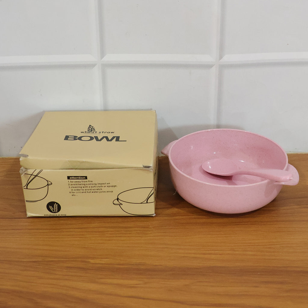 Premium Kids Feeding Bowl With Spoon (1 Set 240ml)