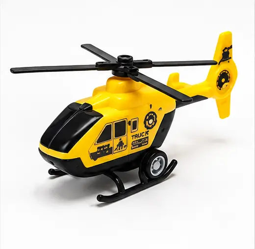 Aravish Pack of 6 Friction Power Wheels Construction Truck Toy Set