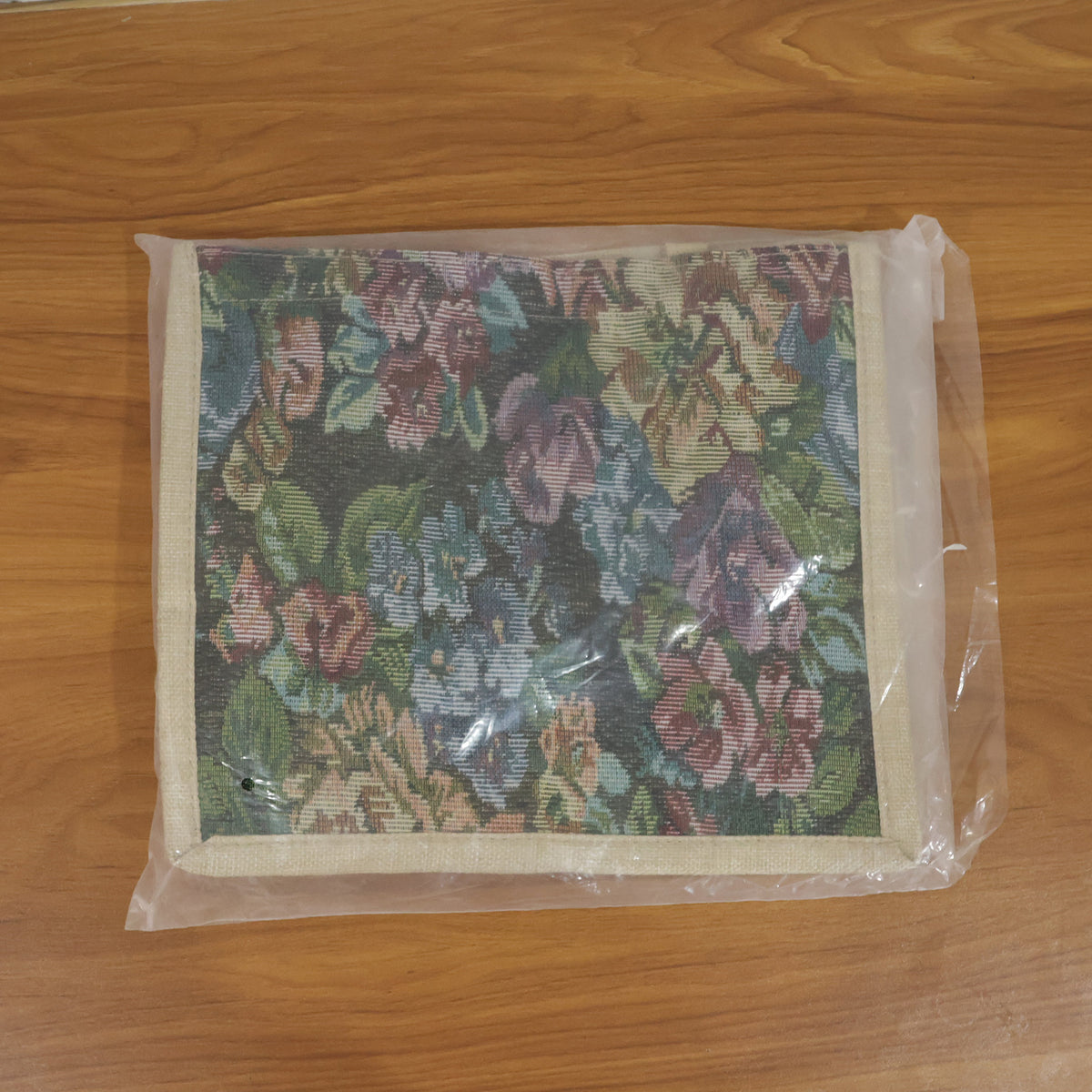 Multipurpose Floral Print Carry Hand Bag 1 Pc 29x33 Cm