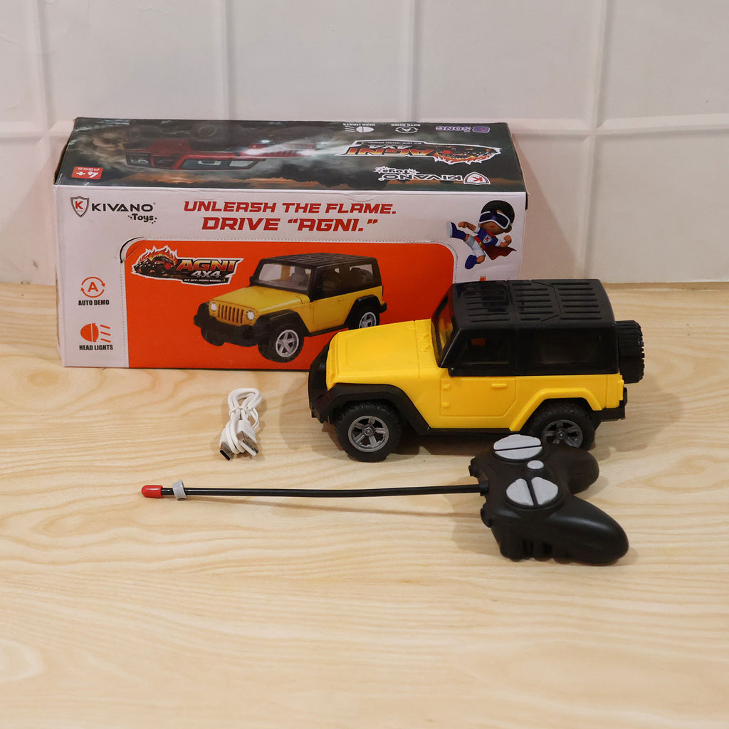Remote Control 4x4 Rc Off Road Jeep Toy Car For Kids Boys Birthday Gift (1 Pc)