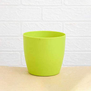 Flower Pots Round Shape For Indoor outdoor Gardening (2 Pc)