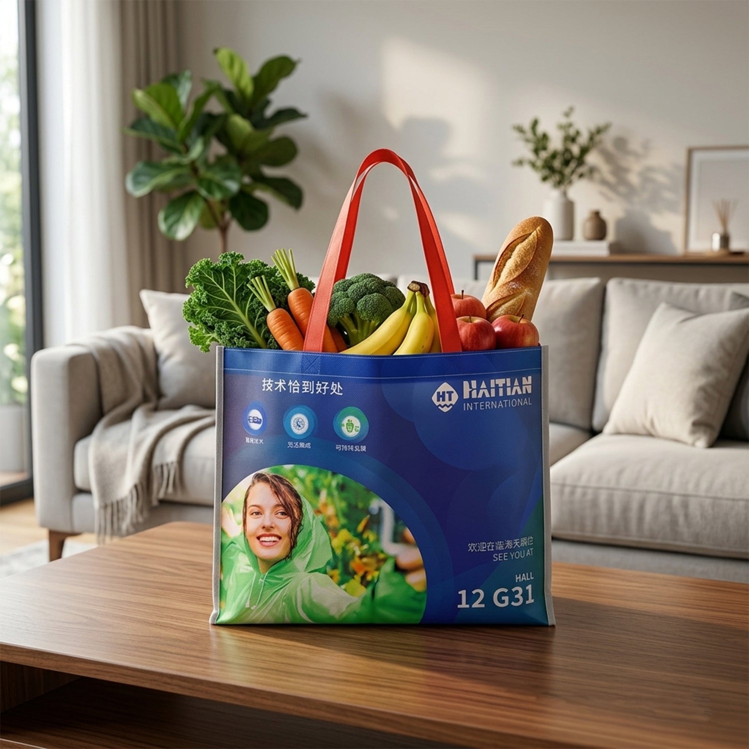 Large Size Multipurpose Carry Hand Bag 45x35 Cm