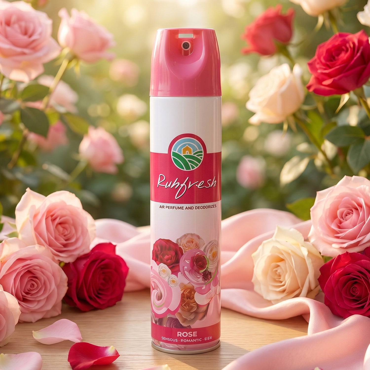 Rose Air Freshener Spray (1 Pc 220 Ml)