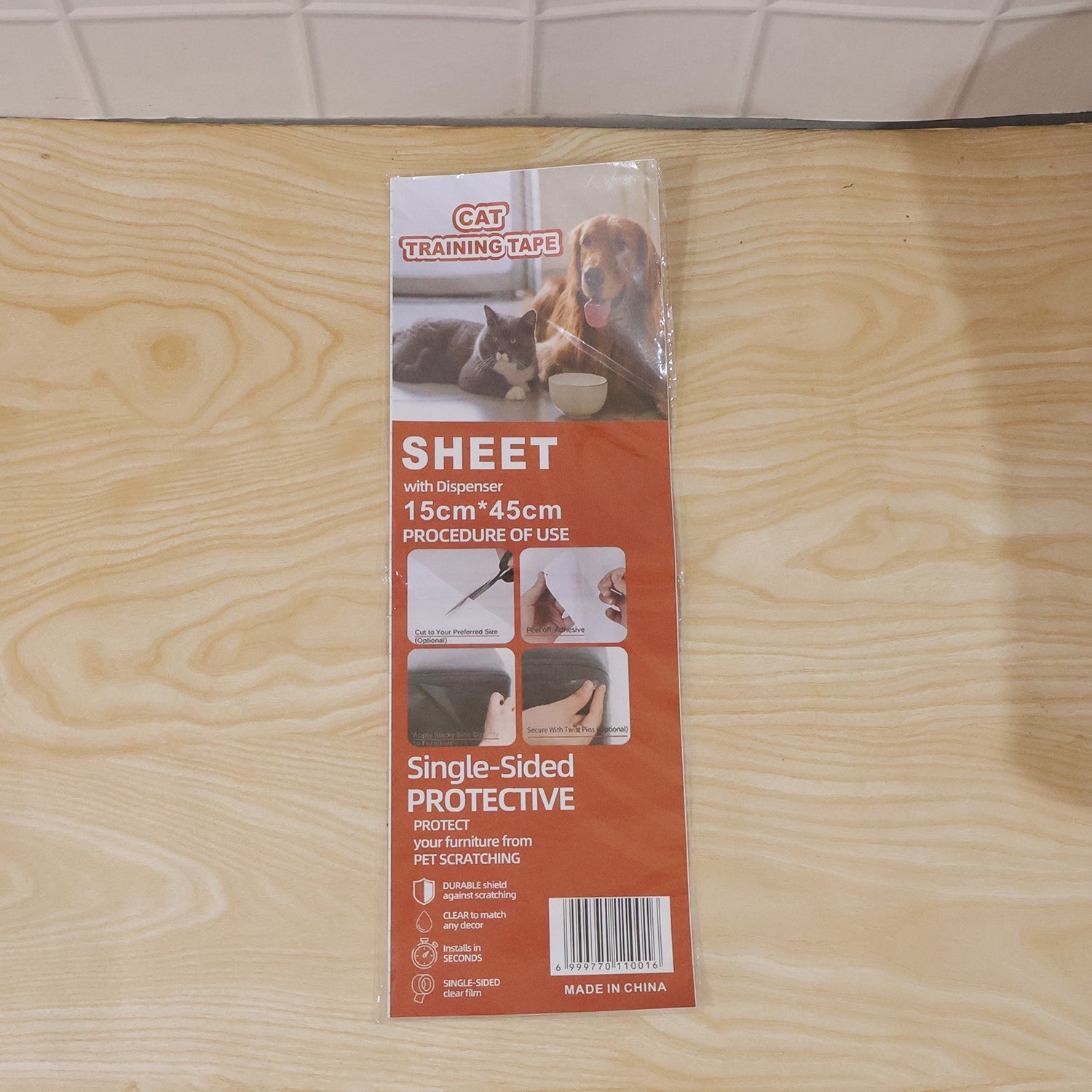 Cat Scratch Furniture Protector  Clear Anti Scratch Tape Set Of 5