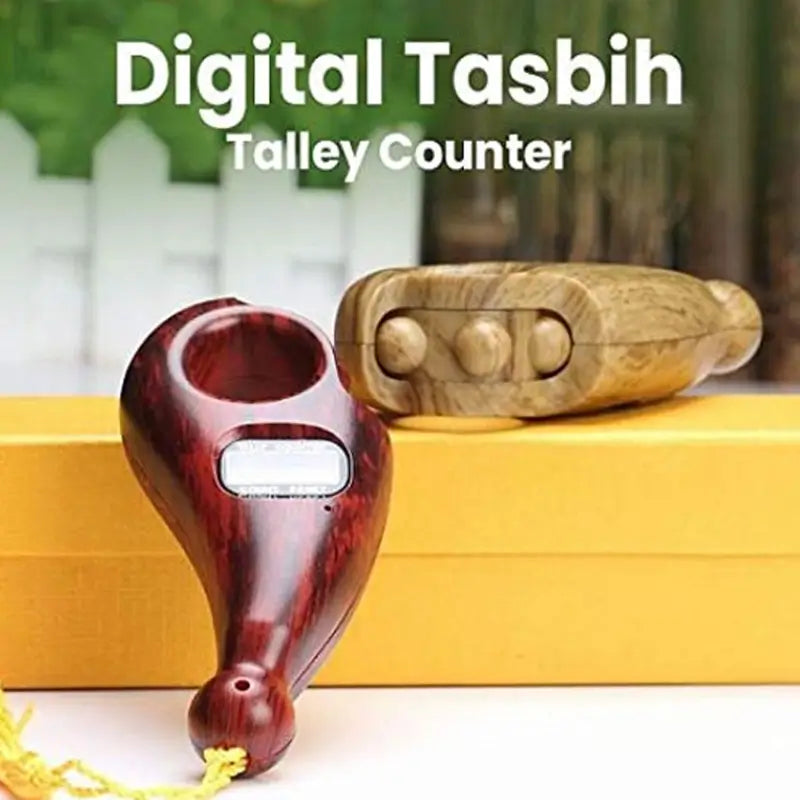 Digital Tasbih Counter Electronic Tally Beads for Zikr & Jaap