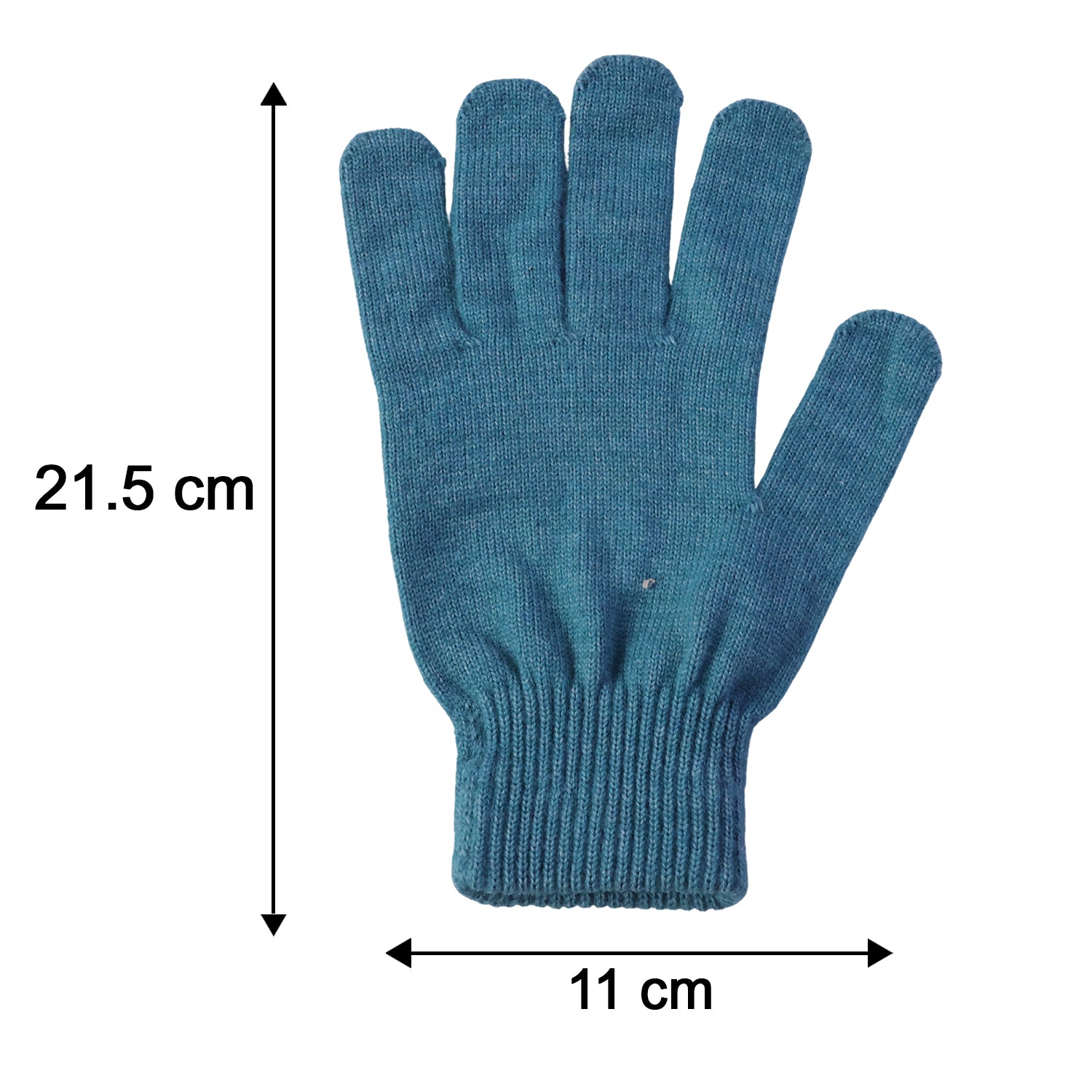 Warm Winter Knitted Gloves For Men Women Soft Stretchable (1 Pair)