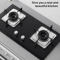 Aluminium Gas Stove Protector Covers – 10 Pc Disposable 23×23 cm | Kitchen Burner Spill & Grease Protection Sheets