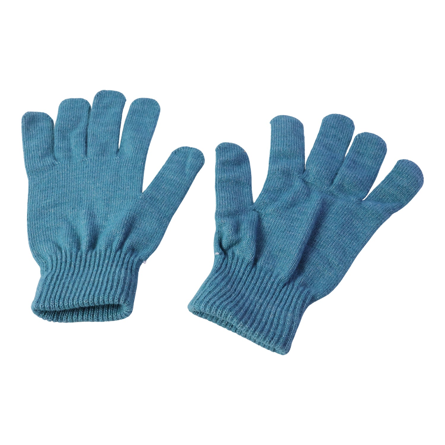 Warm Winter Knitted Gloves For Men Women Soft Stretchable (1 Pair)