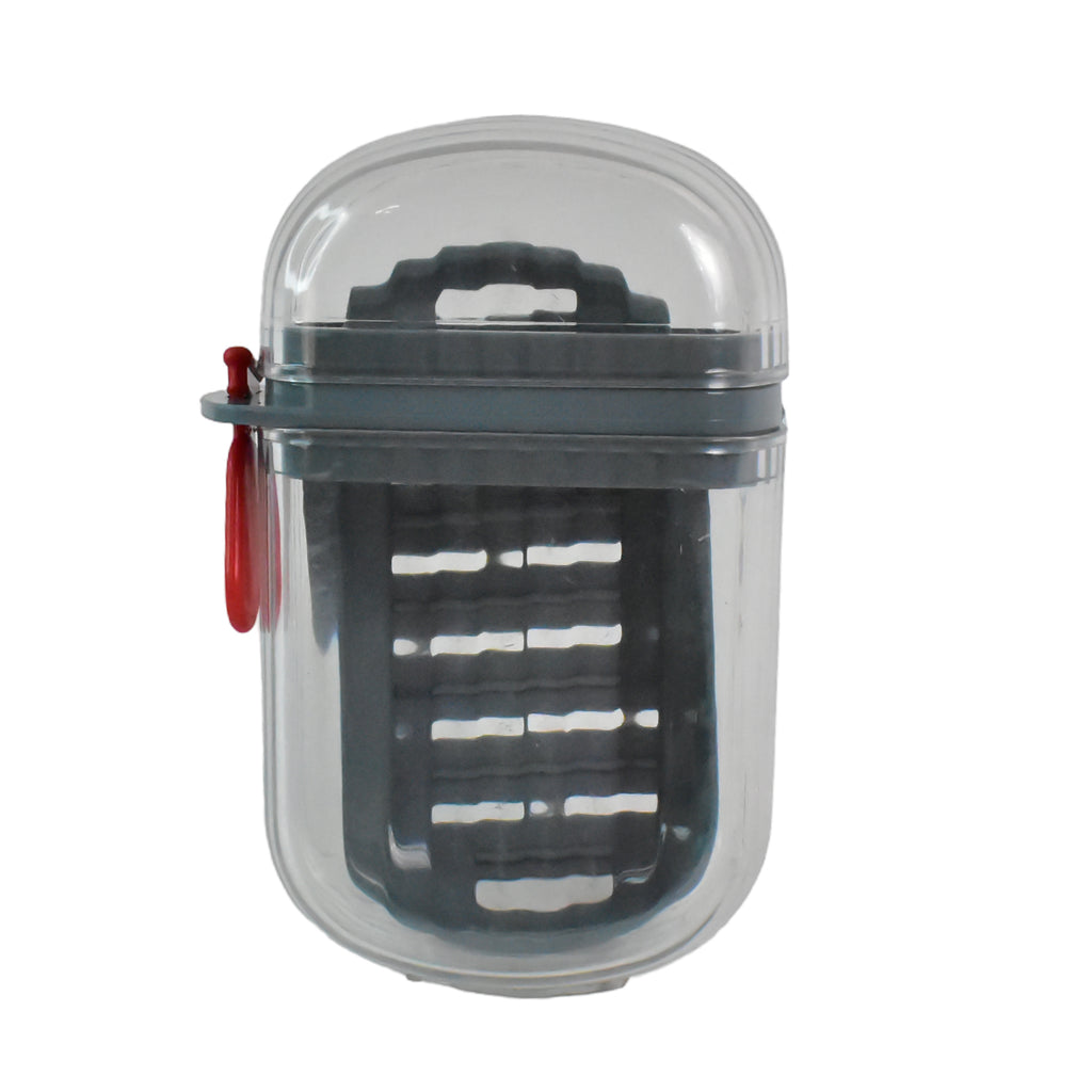 Multipurpose Soap Box Holder With Transparent Dust-proof Lid Sabudani (1 Pc)