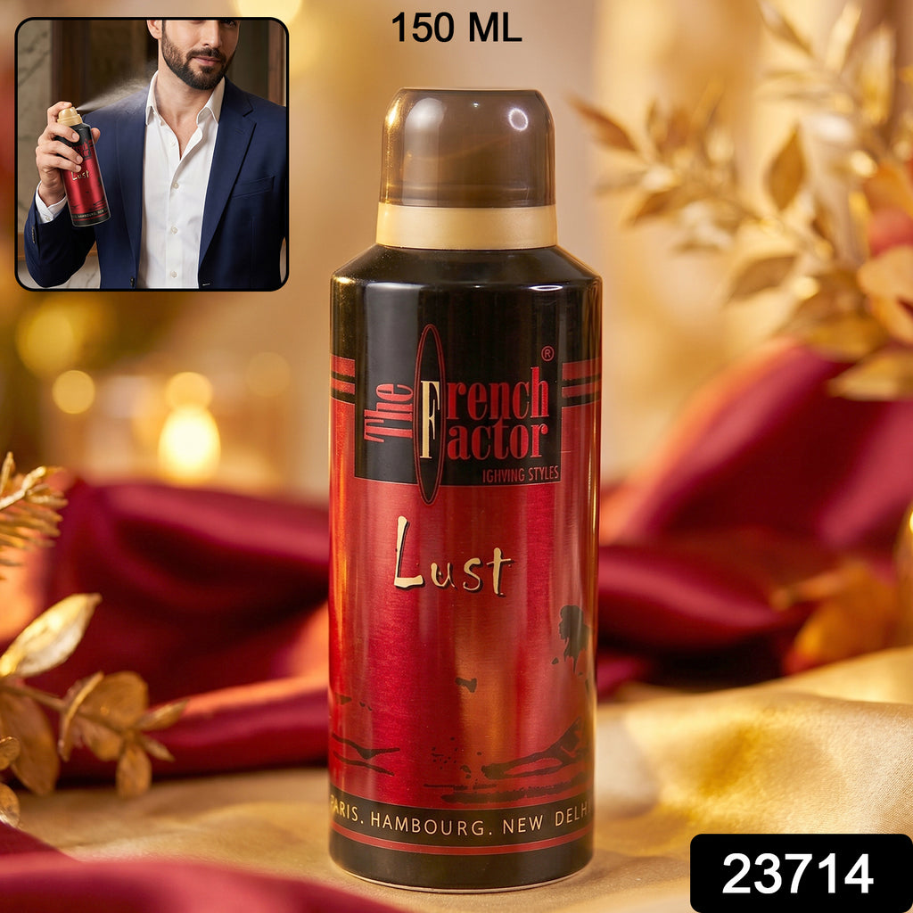 French Factor Lust Red Deodorant Body Spray (1 Pc 150 Ml)